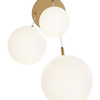 Zwisowa lampa kule Basic form MOD321PL-03G1 Maytoni nad stół złota