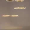 Lampa pierścieniowa wisząca Krone P097PL-L45BS3K LED 45W 3000K mosiądz