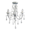 Żyrandol glamour kryształ Tabitha 61251 Endon łazienkowy IP44 chrom