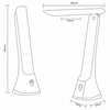 Ledowa lampka na biurko SM-612-BL LED 5W 3000-6000K czarny