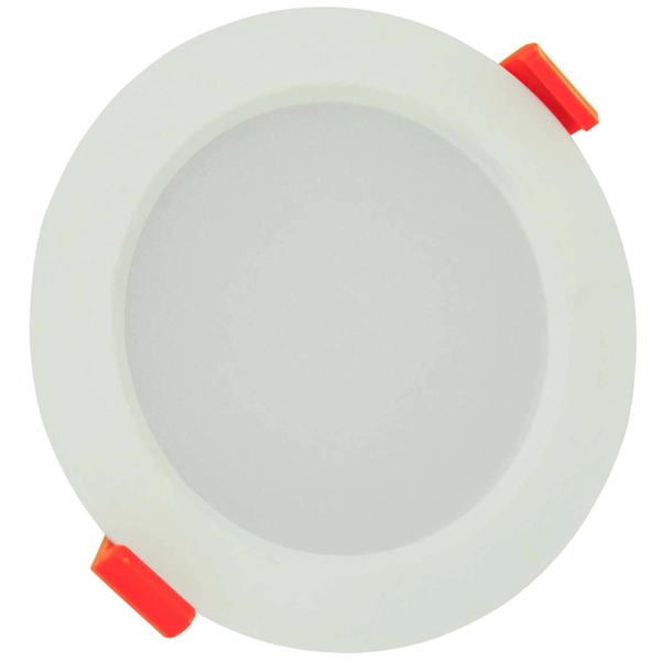 Wpuszczane LAMPY sufitowe MIRO 304605 Polux zestaw 3 podtynkowych OPRAW okrągłych LED 18W 3000K do zabudowy IP44 białe