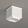 Downlight LAMPA sufitowa KAZO 7006 Shilo natynkowa OPRAWA reflektorowa do łazienki kostka cube biała