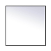 Natynkowy plafon kwadratowy Mora 1184 LED 24W 3000-5700K czarny