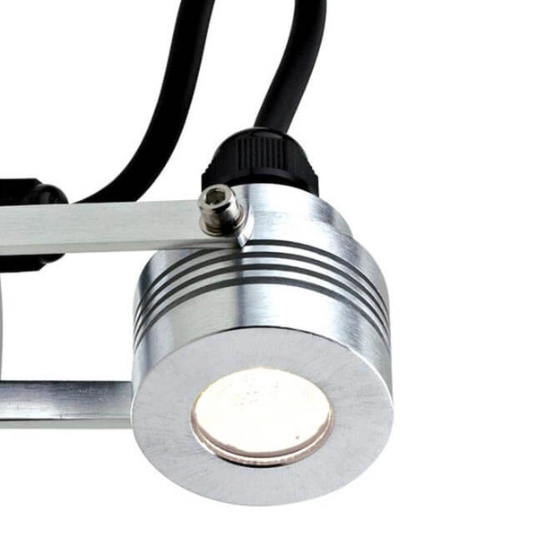 Regulowany spot zewnętrzny GZ-ELITE3-S LED 1W aluminium
