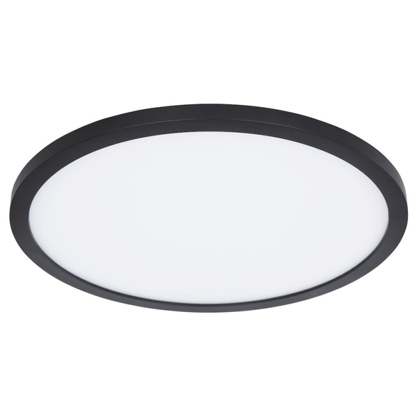 Nowoczesna LAMPA sufitowa SAPANA 41562-24B Globo okrągły plafon LED 24W 3000K do łazienki IP44 czarny