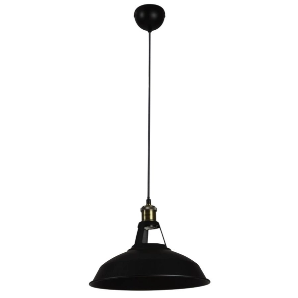 Loftowa lampa wisząca New Axel AZ1351 Azzardo nad wyspę czarna złota