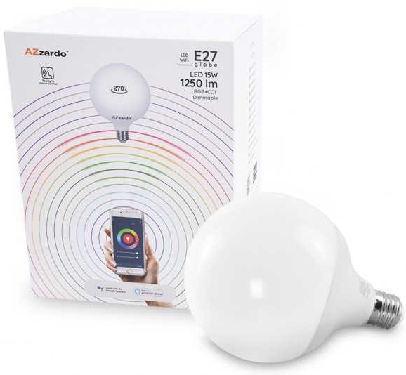 Żarówka Smart AZ3214 LED 15W G120 E27 zmienna barwa 2700-4700K 630lm bańka