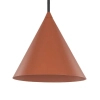 Szynowa lampa wisząca TRACER CONO 10652 stożek 1-fazowa czarny ceglany