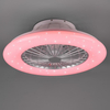 Wentylator sufitowy STRALSUND R62522987 RL Light LED 30W 3000-6500K RGB plafon okrągły srebrny