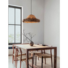 Wisząca lampa z trawy morskiej ALLENDE LE44491 boho beżowy