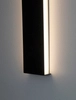 Ścienna lampa LE42854 nowoczesna listwa LED 44W czarna
