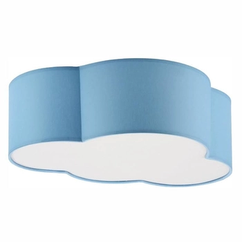 Pastelowy plafon dziecięcy Cloud 6074 TK Lighting chmurka niebieska