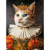 Obraz portret kota YOUR HIGHNESS KH1501100280 King Home wielokolorowy
