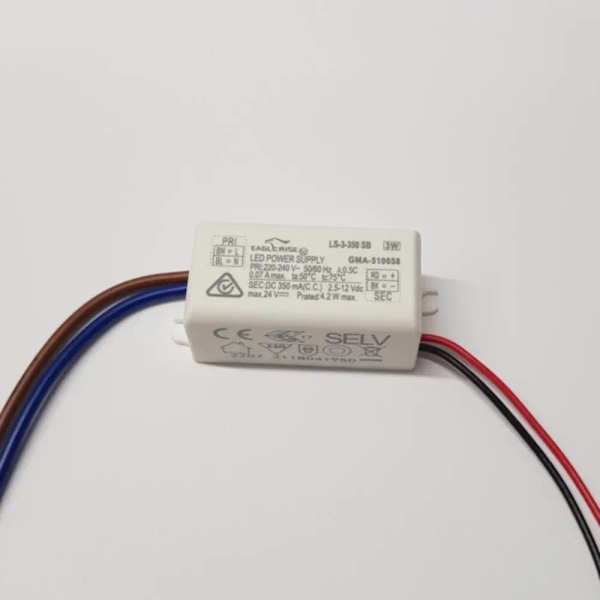 Ledowy zasilacz do lamp wewnętrznych 4350 1-4x1W 230V biały