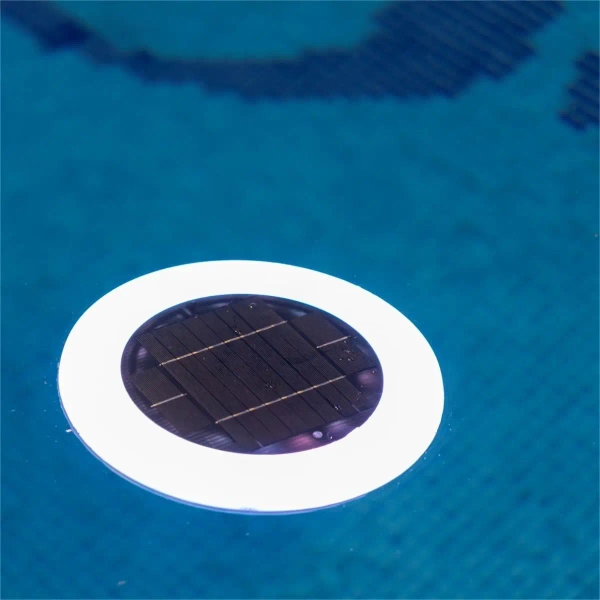 Solarna lampa basenowa PAPAYA 3094 LED 7W 2700k IP68 czarna biała