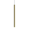 Wisząca lampa salonowa Lunga LP-894/1P GD nowoczesna tuba metalowy sopel złoty