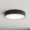 Natynkowa LAMPA sufitowa Cleo 137623613899 TEAM metalowa OPRAWA okrągły plafon czarna