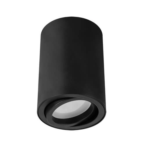 Spot LAMPA sufitowa BEMOL 03533 Ideus metalowa OPRAWA natynkowa tuba czarna