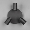 Sufitowa lampa potrójna BRISA DL332880430 IP44 tuby regulowane czarny