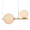 Kulista lampa wisząca 1997 szklana kule do salonu złota