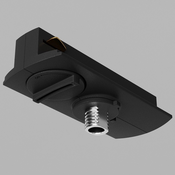 Jednofazowa złączka do systemu szynowego Unity TRA011-1-A-B Maytoni czarna