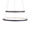 Podwójna lampa zawieszana Circle 11525-13 Just Light LED 46W 3000K antracyt