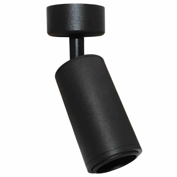 Sufitowa lampa regulowana Mica Spot Zoom ML7373 do biura tubka czarny