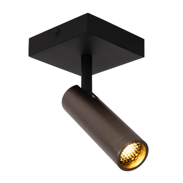 Lampa sufitowa z regulacją GRADO 22974/01/15 do sypialni szara