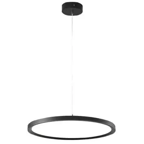 Lampa wisząca DISC CHUA-16W-NW okrągła dysk LED 16W 4000K zwis czarny