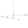 Nowoczesna LAMPA sufitowa ORBIT 7941 Nowodvorski metalowe pręty regulowane do biura sticks białe