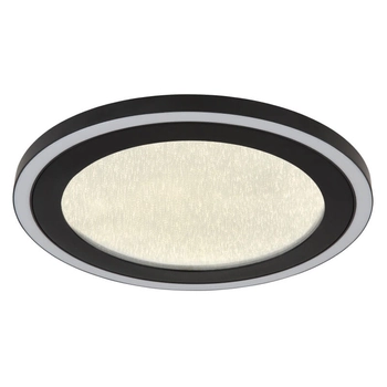 Okrągły plafon sufitowy Davies 48902 LED 24W 4000K czarny