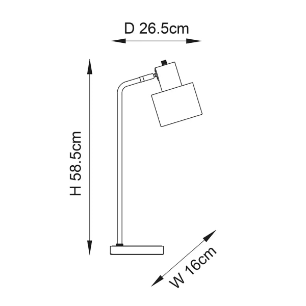 Lampa stojąca metalowa Mayfield 95464 mosiądz czarny