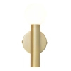 Lampa ścienna kulista Filano WL-33574-1-GD metalowa złota