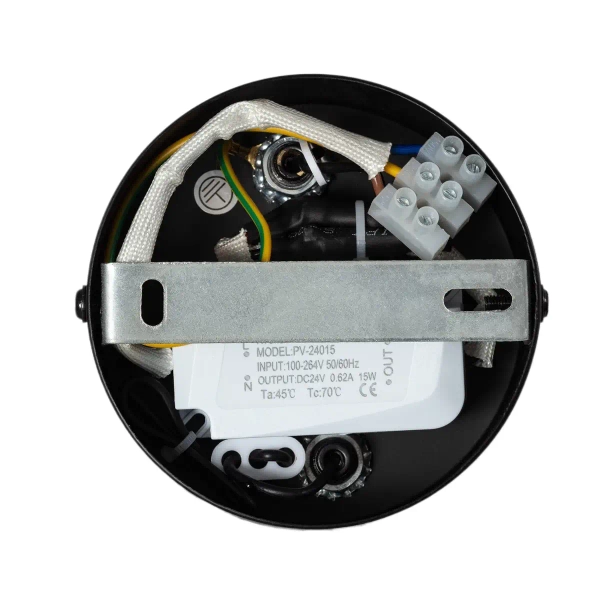 Wisząca lampa pierścień Totti ABR-LWTIT-C LED 10W 3000K na przedpokój czarna