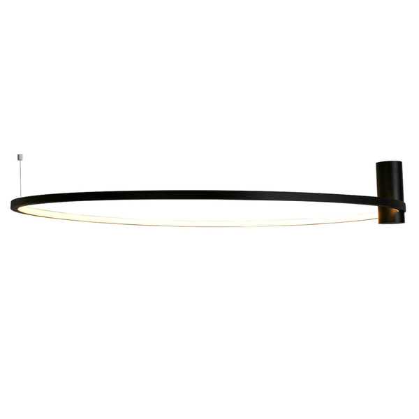 Sufitowa lampa Ringa CL0112-L-BK LED 45W 3000-4000K pierścień IP44 czarny