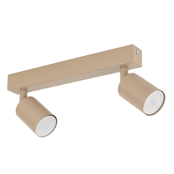 Sufitowa lampa regulowana Nex Sabia 10628 tubki okrągły beżowy