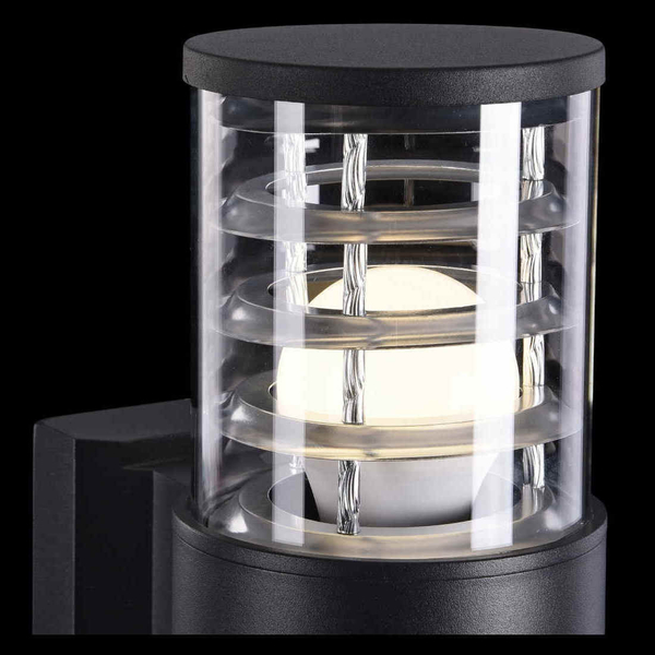 Ogrodowa LAMPA ścienna BRONX O576WL-01B Maytoni elewacyjna OPRAWA zewnętrzna outdoor IP54 czarna