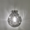 Designerski zwis Quinn QUI0110 Dar Lighting kula szkło dymione chrom