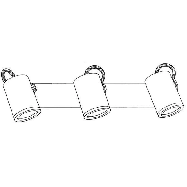 Kinkiet LAMPA ścienna LUX 105475 Markslojd metalowa OPRAWA łazienkowa listwa reflektorki tuby IP44 stal