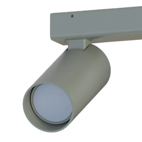 Sufitowa lampa podwójna Fourty 11466 z regulacją do gabinetu jedwabisty grafit