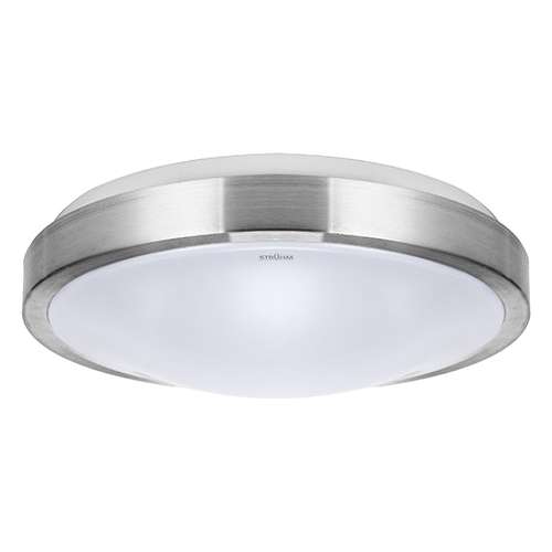 LAMPA sufitowa ALEX 03564 Ideus okrągła OPRAWA plafon LED 24W 4000K natynkowy IP44 srebrny biały