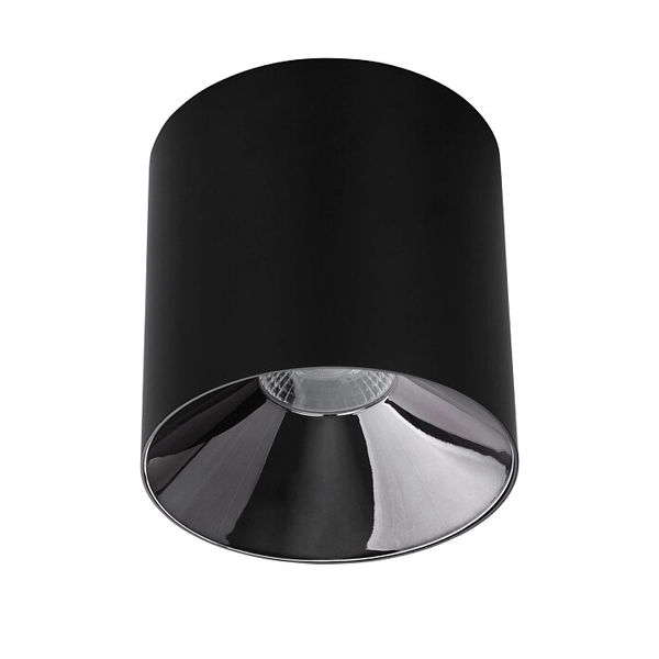 Nowoczesna LAMPA sufitowa IOS 8737 Nowodvorski metalowa tuba LED 20W 3000K spot salonowy czarny