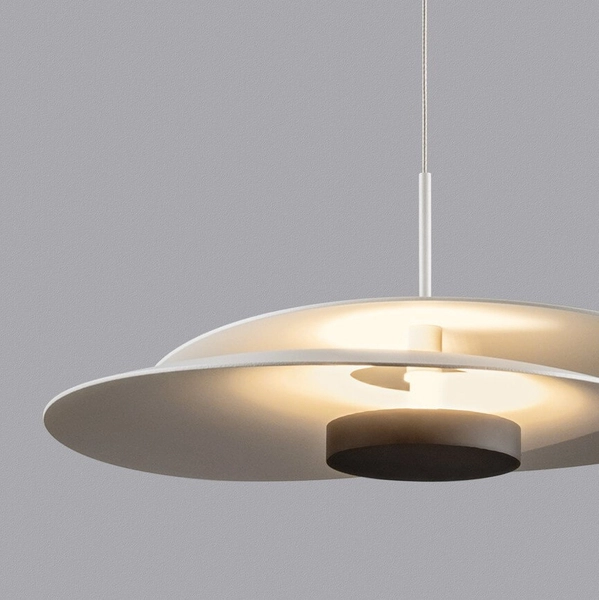 Ledowa lampa wisząca okrągła YACUIBA LE44646 LED 16W 3000K biała