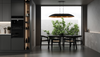 Lampa do kuchni wisząca Gondola M 40639 Sigma nad wyspę biała miedziana