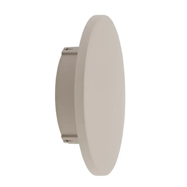 Zewnętrzny kinkiet ARIA 11563 LED 6W 3000K koło IP54 piaskowy