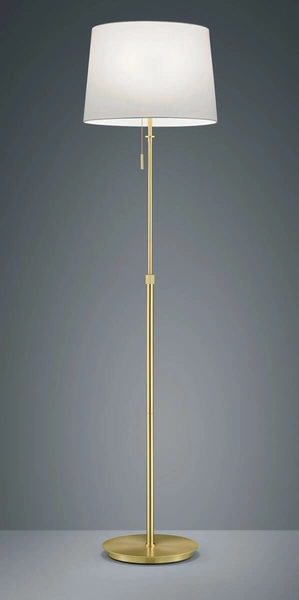Podłogowa lampa sypialniana Lyon 409100308 złota biała