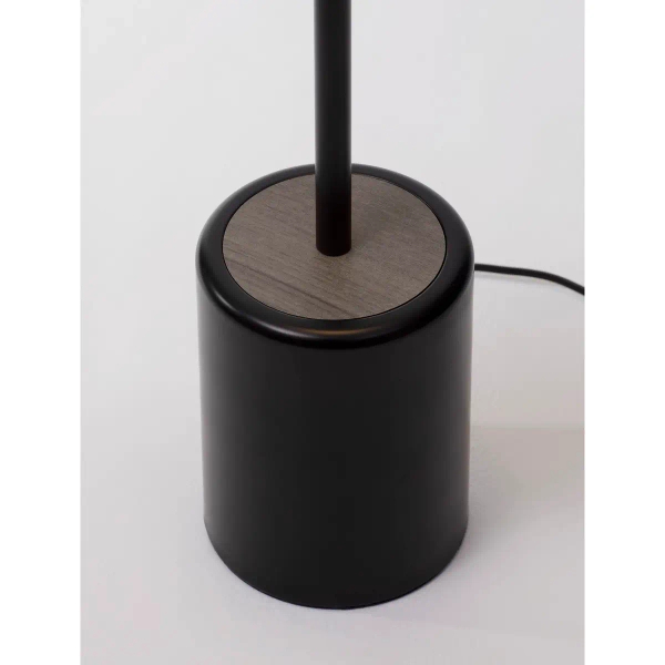 Stojąca lampa do sypialni FOVENTO LE45442 LED 27W 3000K czarna