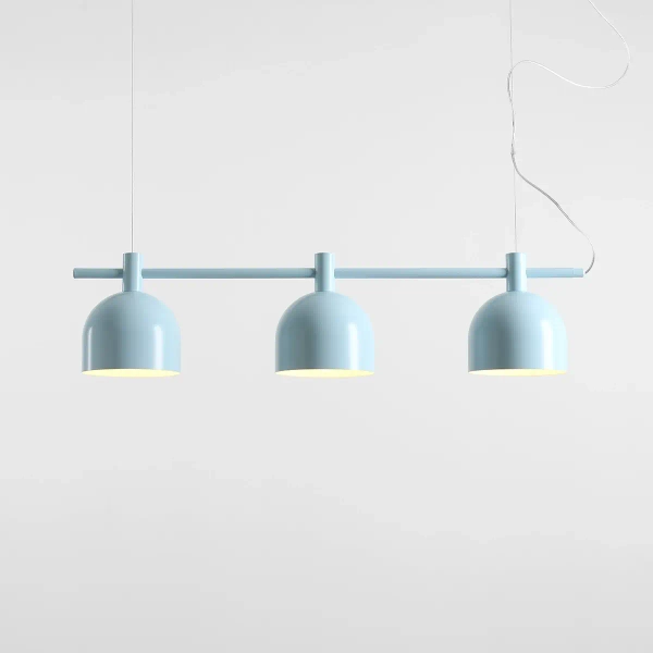 Potrójna wisząca lampa Beryl 976E_29 nad wyspę niebieska