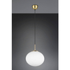 Lampa wisząca nad wyspę FOMENTO 363100108 Trio zwis bańka biały złoty outlet
