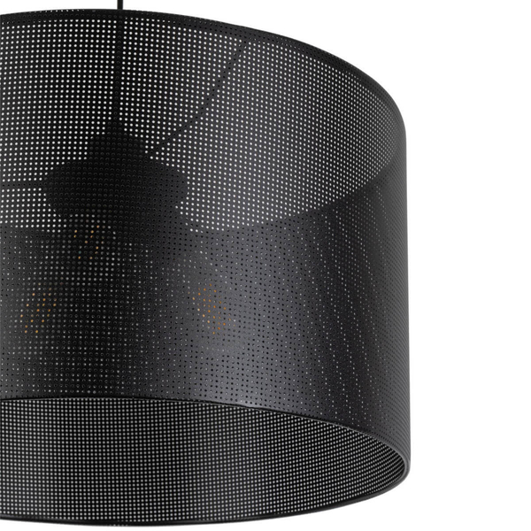Wisząca lampa MORENO 4990 TK Lighting ażurowa do salonu czarna